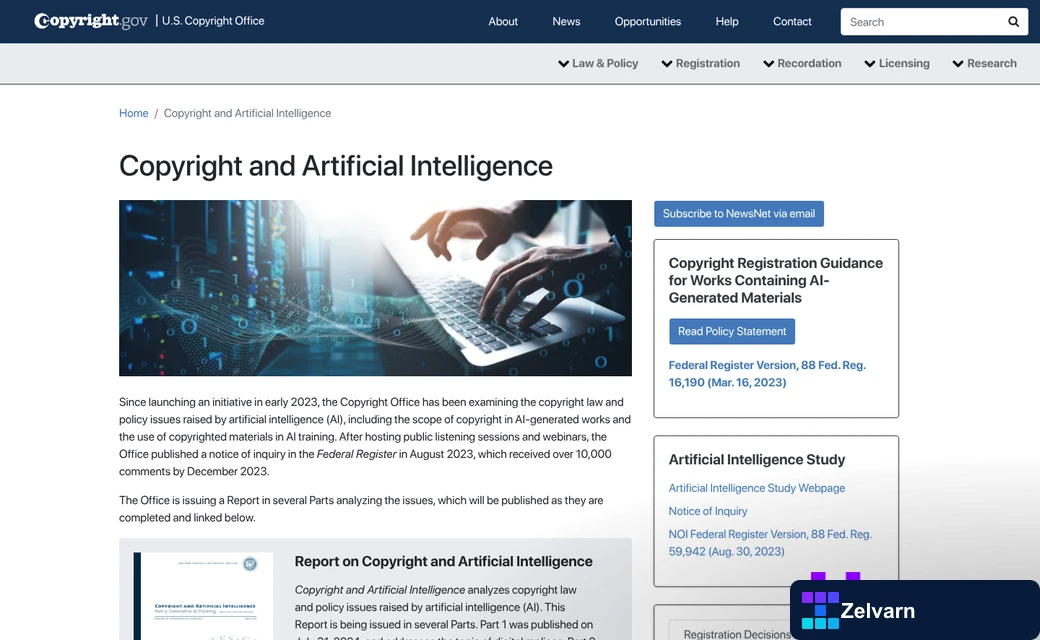 Website screenshot before AI image generation
