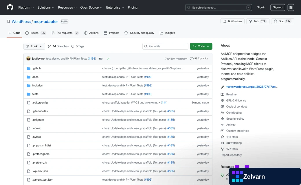 WordPress 7.0 native AI writing interface